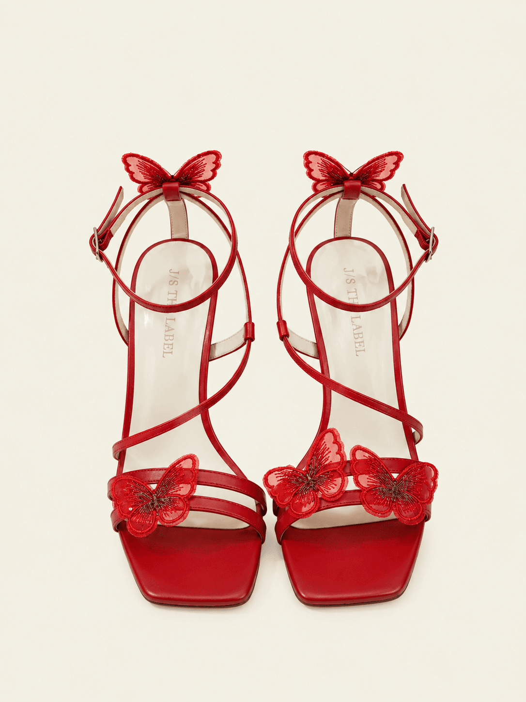 Butterly Heels - Red